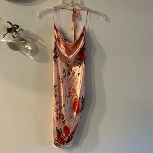 SHEIN pink cocktail dress
